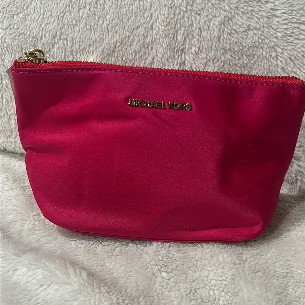 Michael Kors Fuchsia Cosmetic Pouch